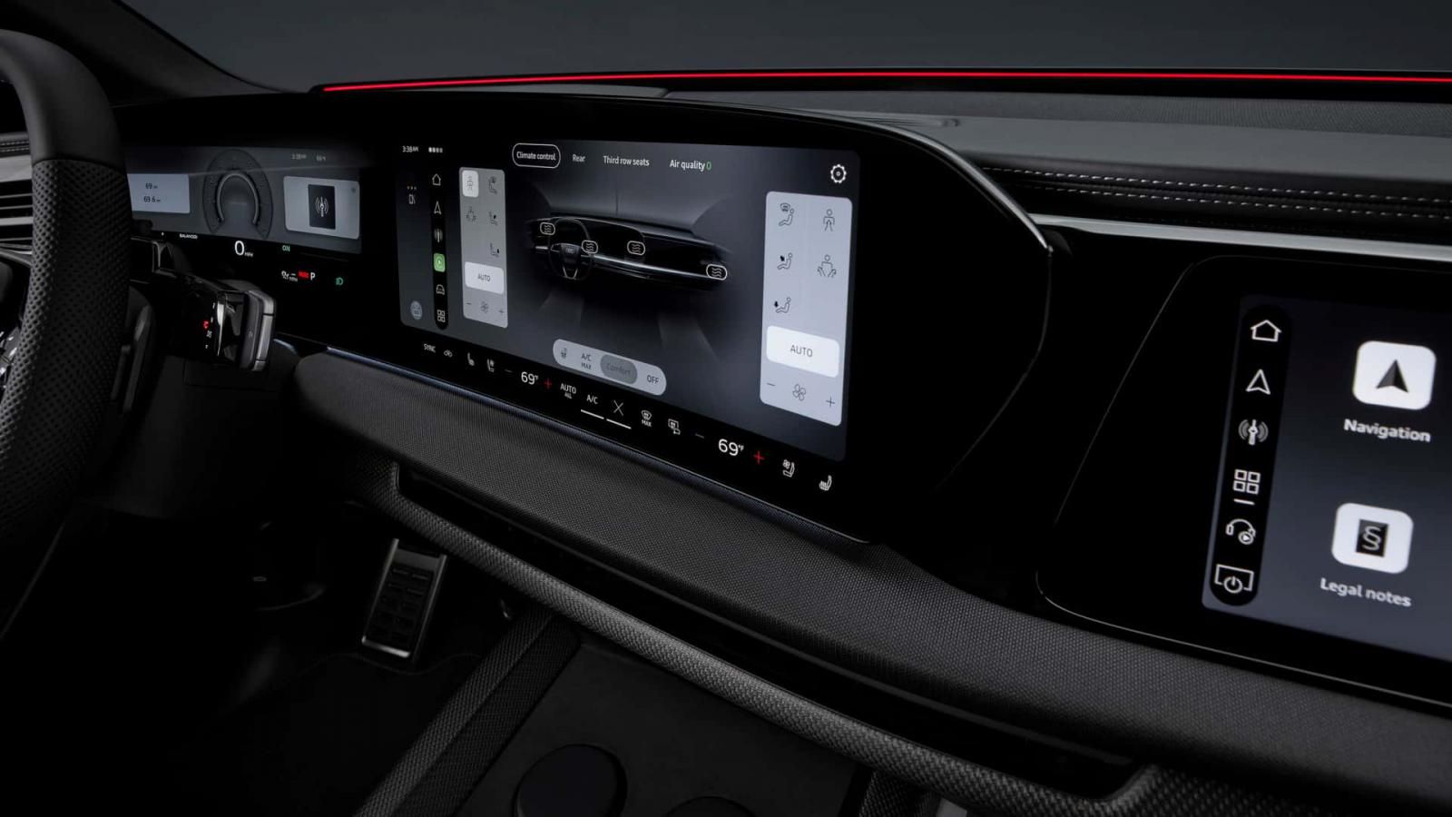 Η Audi αποκάλυψε την καμπίνα του Q9